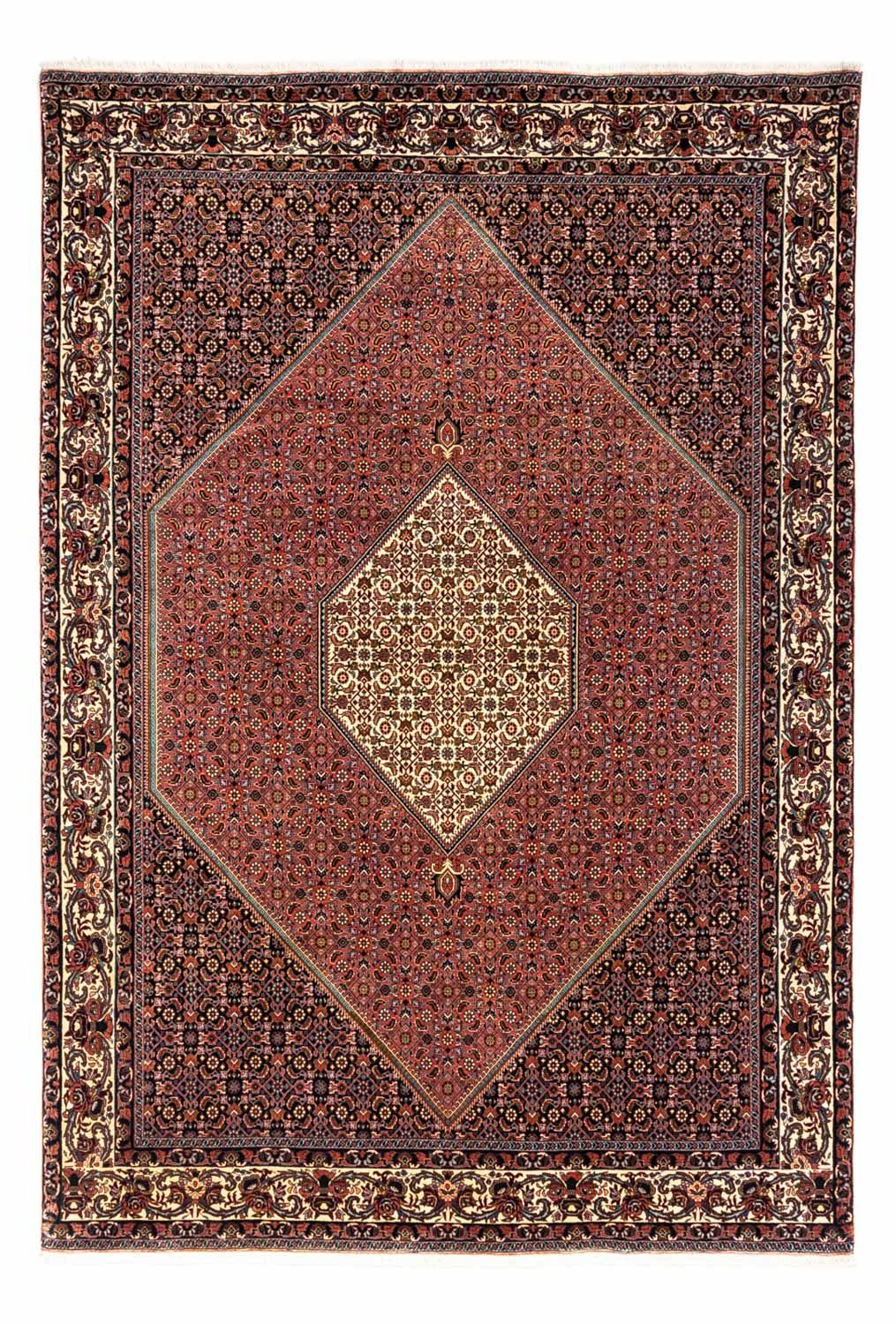 Perzisch tapijt - Bijar - Koninklijk - 291 x 200 cm - rood