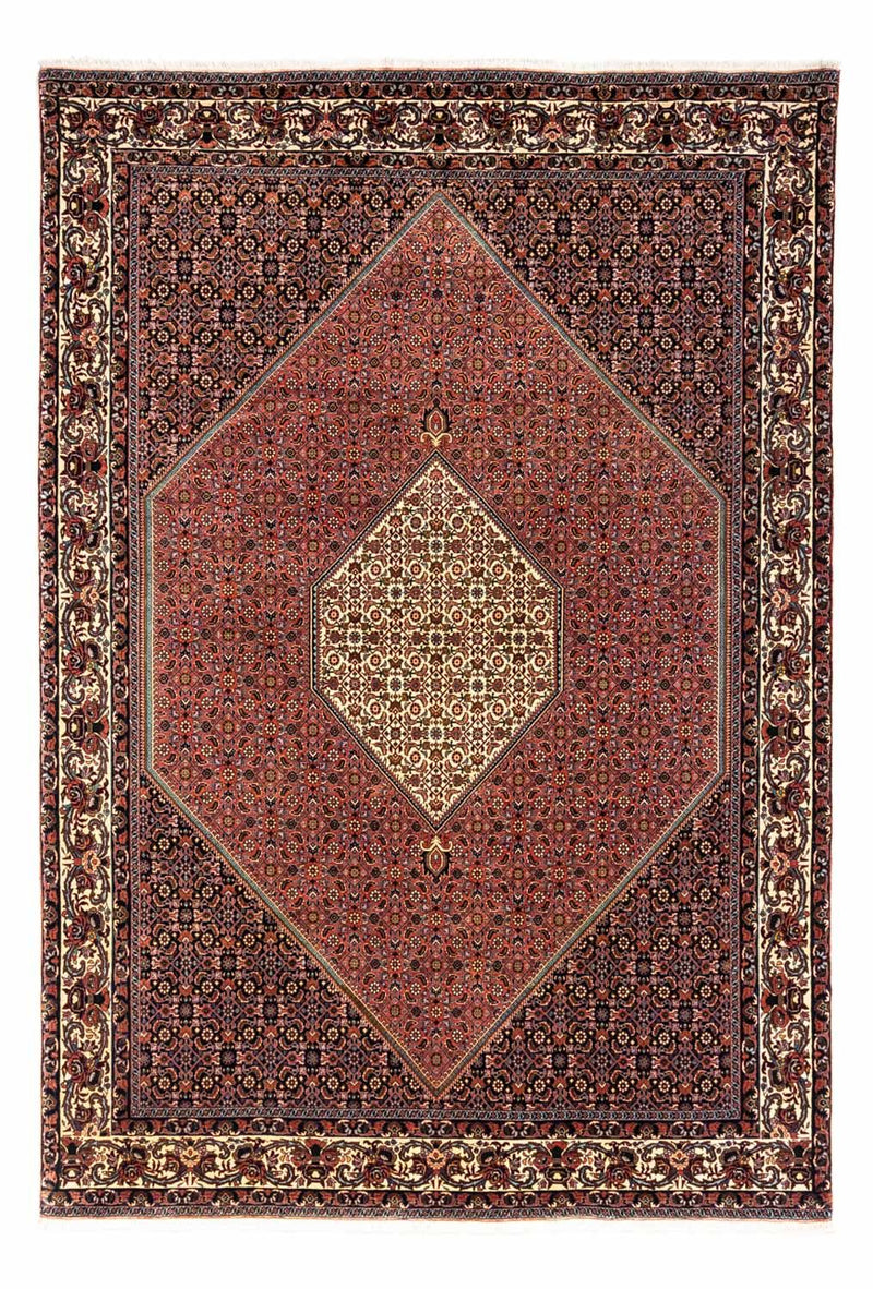 Perzisch tapijt - Bijar - Koninklijk - 291 x 200 cm - rood