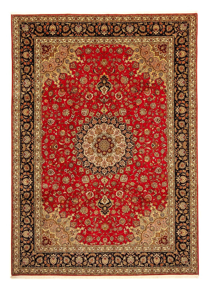 Perzisch tapijt - Tabriz - Royal - 351 x 253 cm - rood
