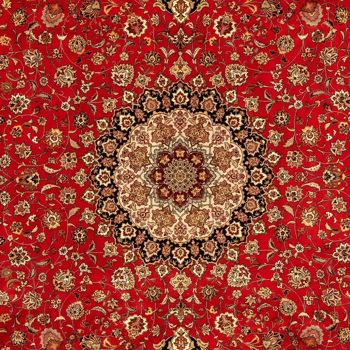 Perzisch tapijt - Tabriz - Royal - 351 x 253 cm - rood