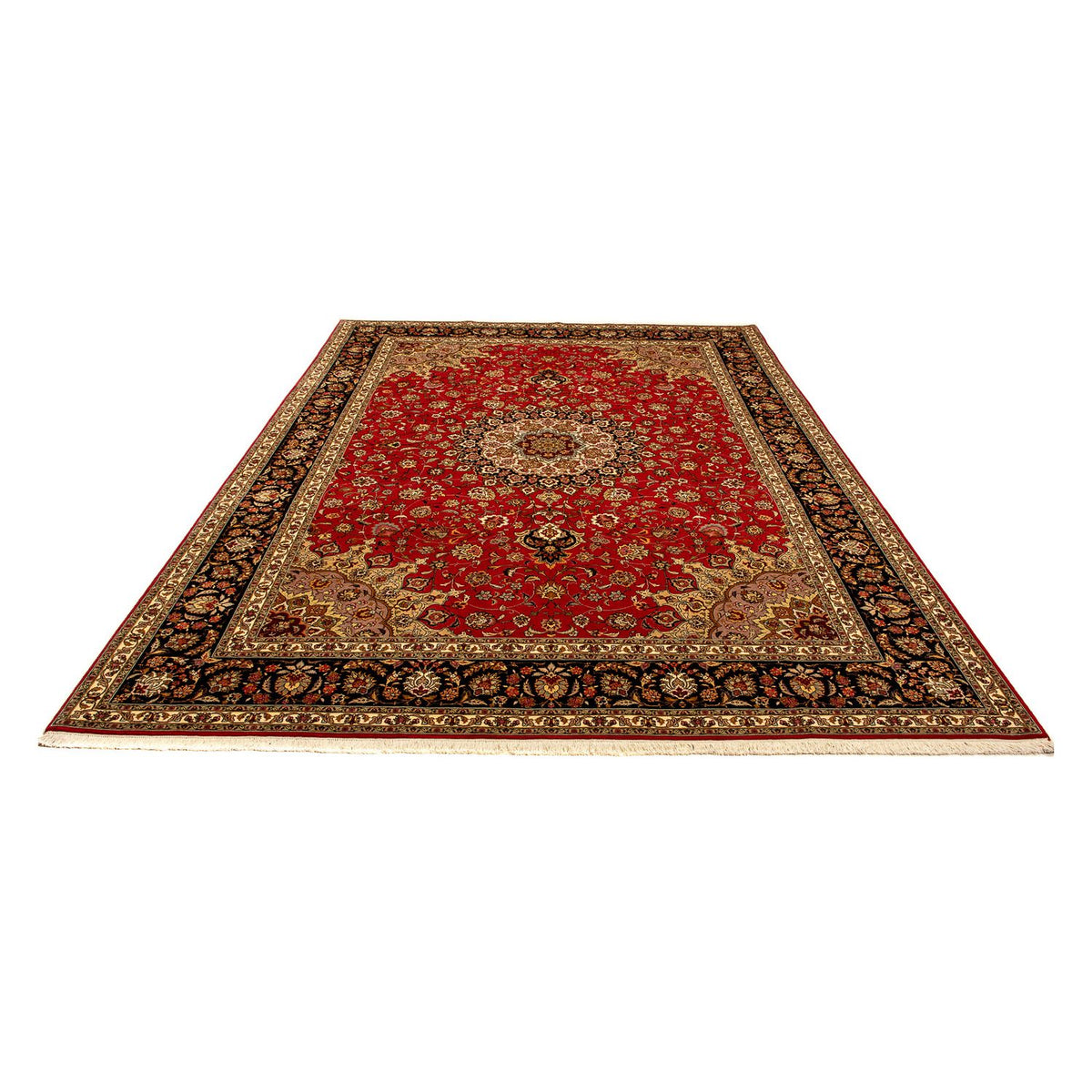 Perzisch tapijt - Tabriz - Royal - 351 x 253 cm - rood