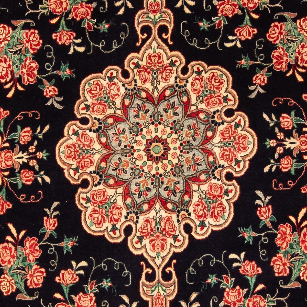 Perzisch tapijt - Bijar vierkant  - 161 x 148 cm - rood