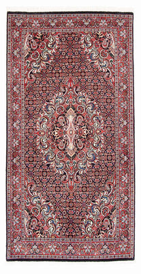 Loper Perzisch tapijt - Bijar - 192 x 102 cm - licht rood