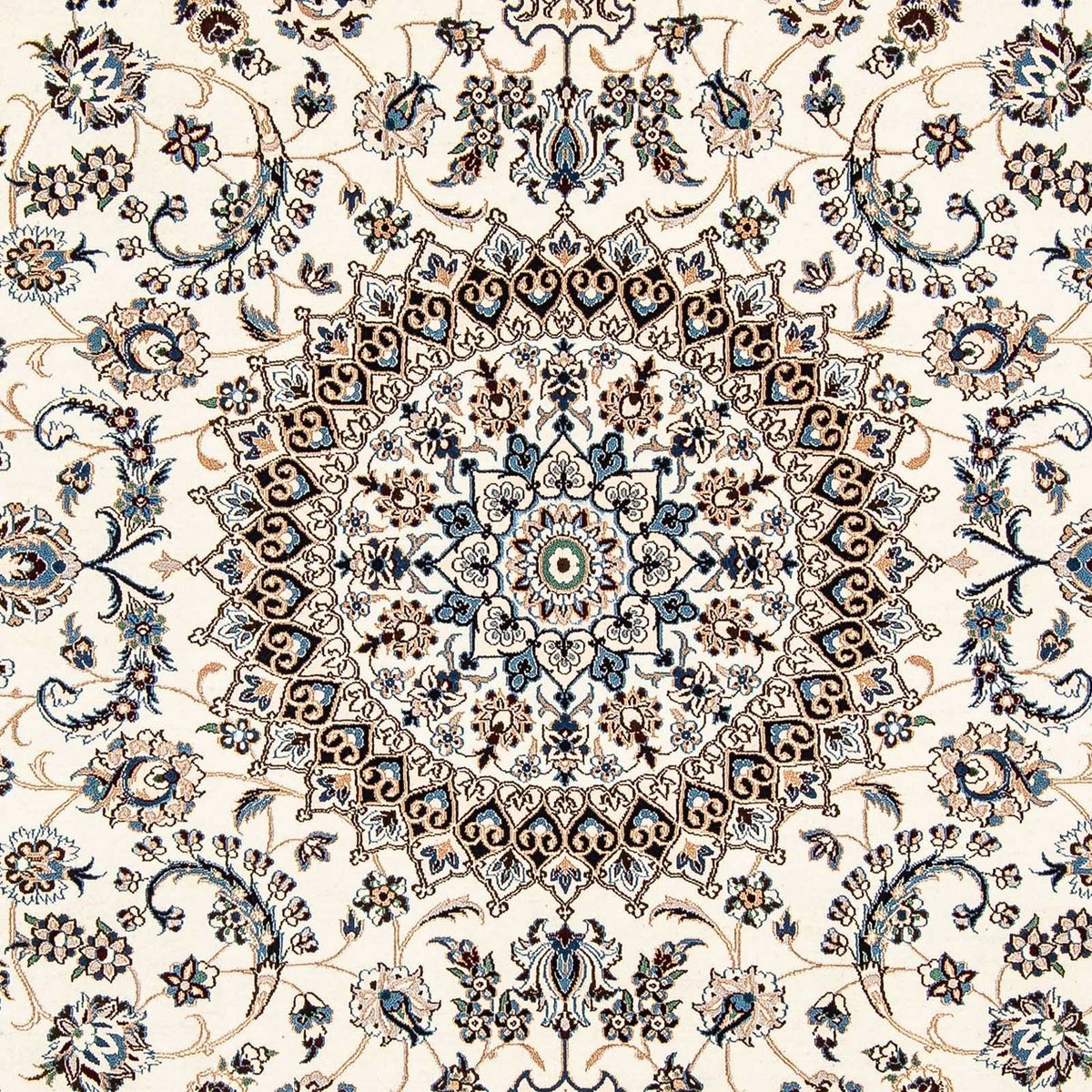 Perzisch tapijt - Nain - Koninklijk - 291 x 202 cm - beige