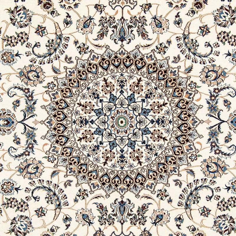 Perzisch tapijt - Nain - Koninklijk - 291 x 202 cm - beige