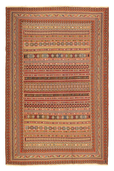Afshar Sirjan Tapijt 194x293cm - Perzisch tapijt