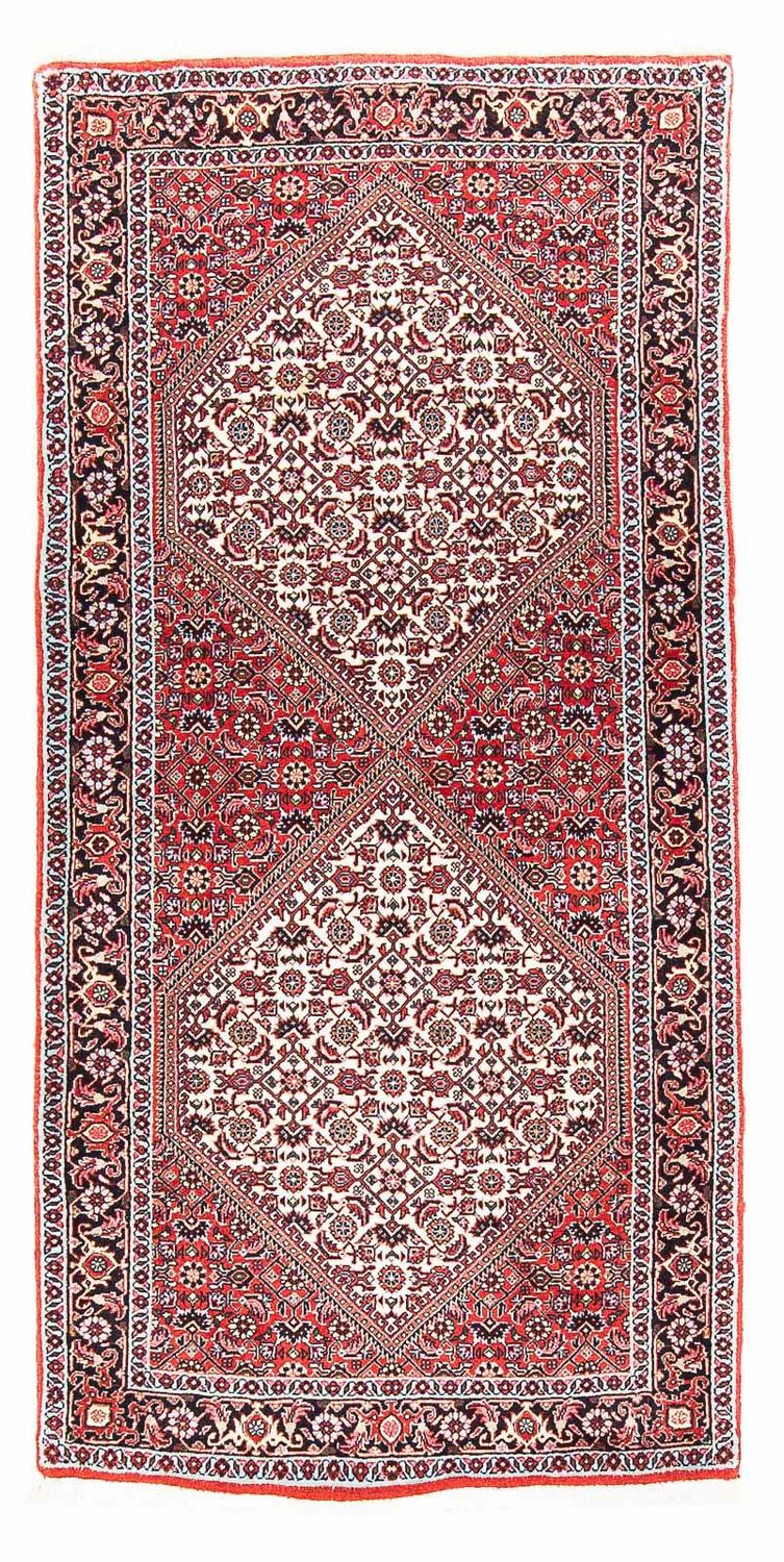 Perzisch tapijt - Bijar - 152 x 75 cm - licht rood