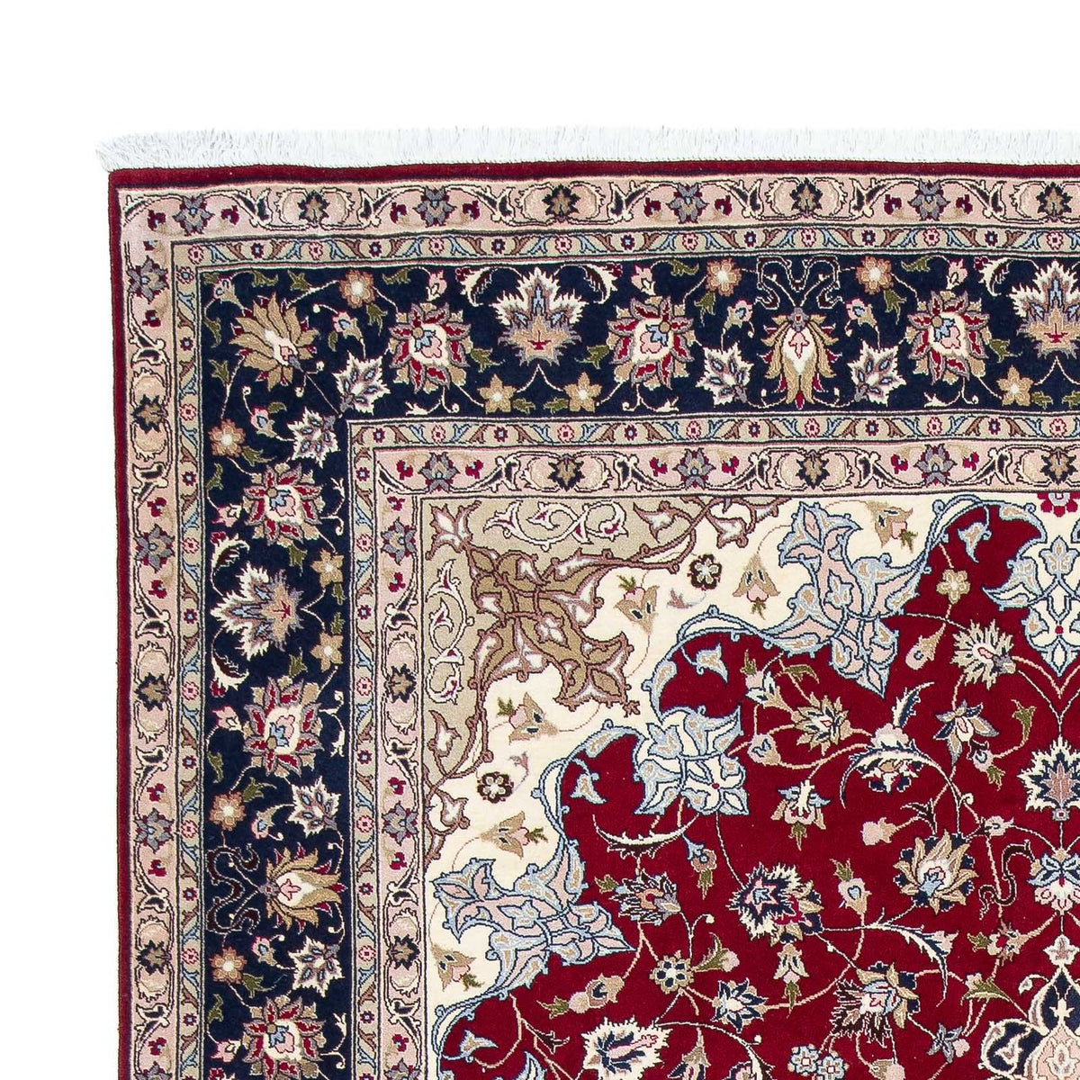 Perzisch tapijt - Tabriz - Royal - 297 x 203 cm - donkerrood