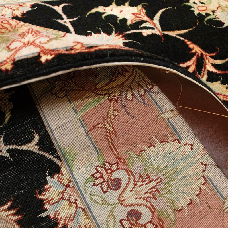 Perzisch tapijt - Tabriz - Royal - 163 x 104 cm - zwart