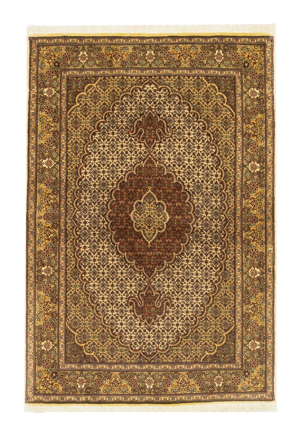 Perzisch tapijt - Tabriz - Royal - 151 x 104 cm - beige