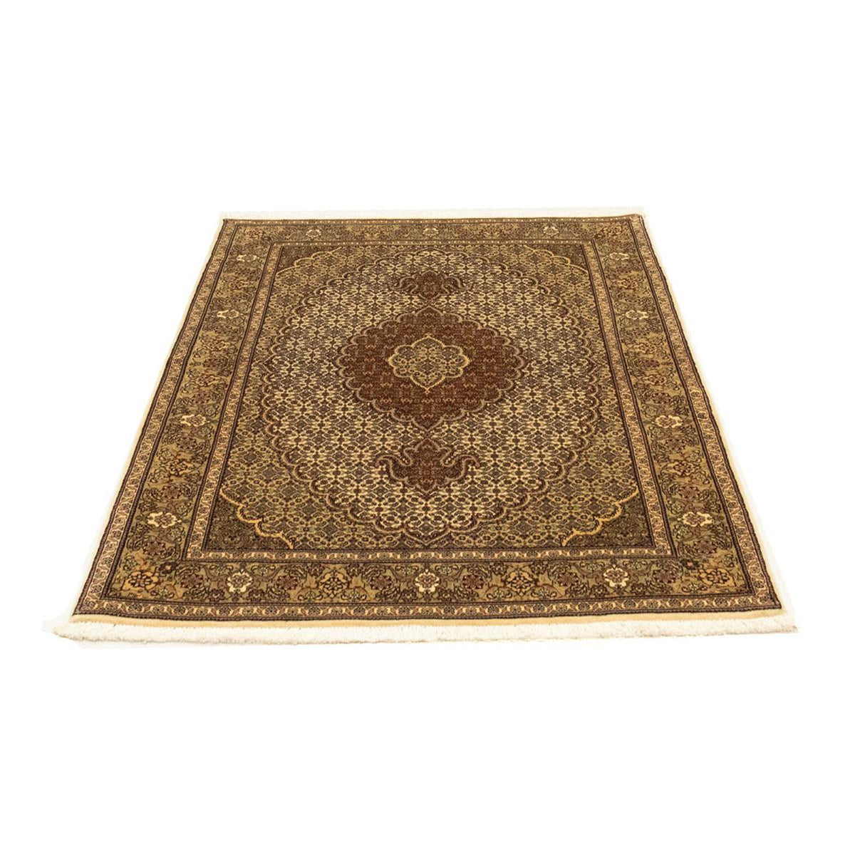 Perzisch tapijt - Tabriz - Royal - 151 x 104 cm - beige
