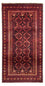 Loper Baluch tapijt - 216 x 102 cm - donkerrood