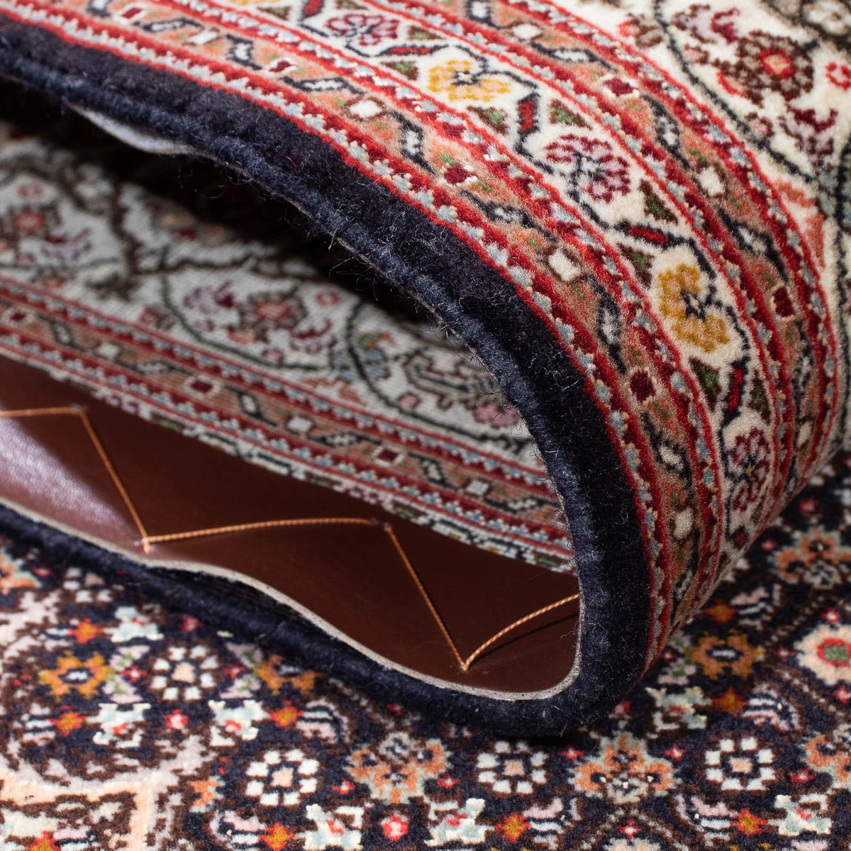 Perzisch tapijt - Tabriz - 200 x 154 cm - donkerbruin