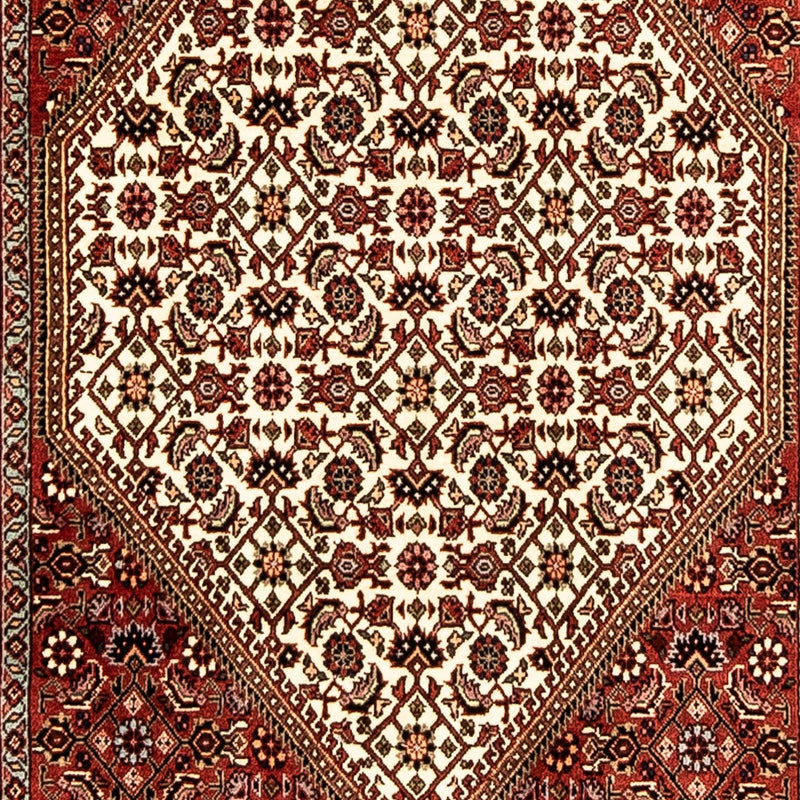 Loper Perzisch tapijt - Bijar - 302 x 83 cm - veelkleurig