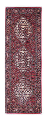 Loper Perzisch tapijt - Bijar - 207 x 73 cm - rood