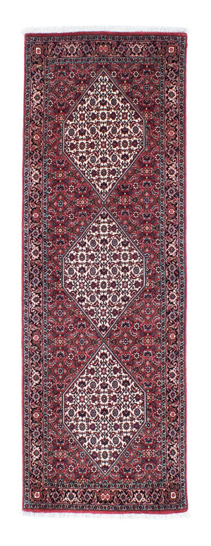 Loper Perzisch tapijt - Bijar - 207 x 73 cm - rood