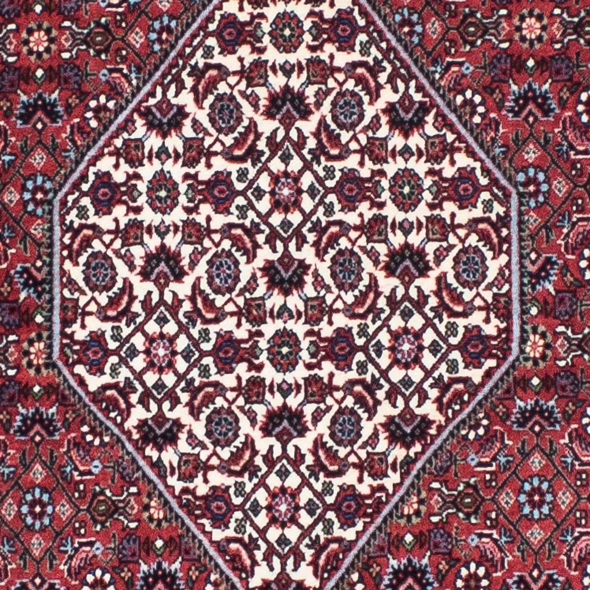 Loper Perzisch tapijt - Bijar - 207 x 73 cm - rood