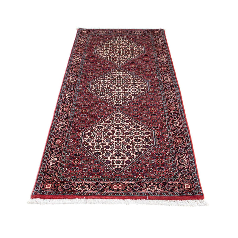Loper Perzisch tapijt - Bijar - 207 x 73 cm - rood