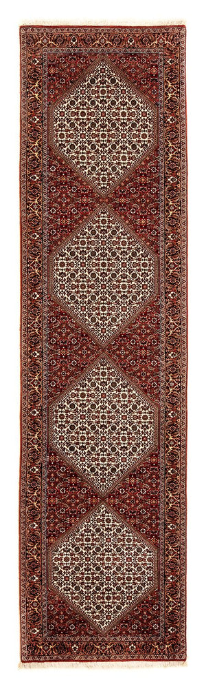 Loper Perzisch tapijt - Bijar - 325 x 85 cm - veelkleurig