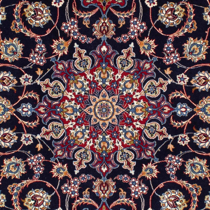 Perzisch tapijt - Isfahan - Premium - 233 x 160 cm - donkerblauw