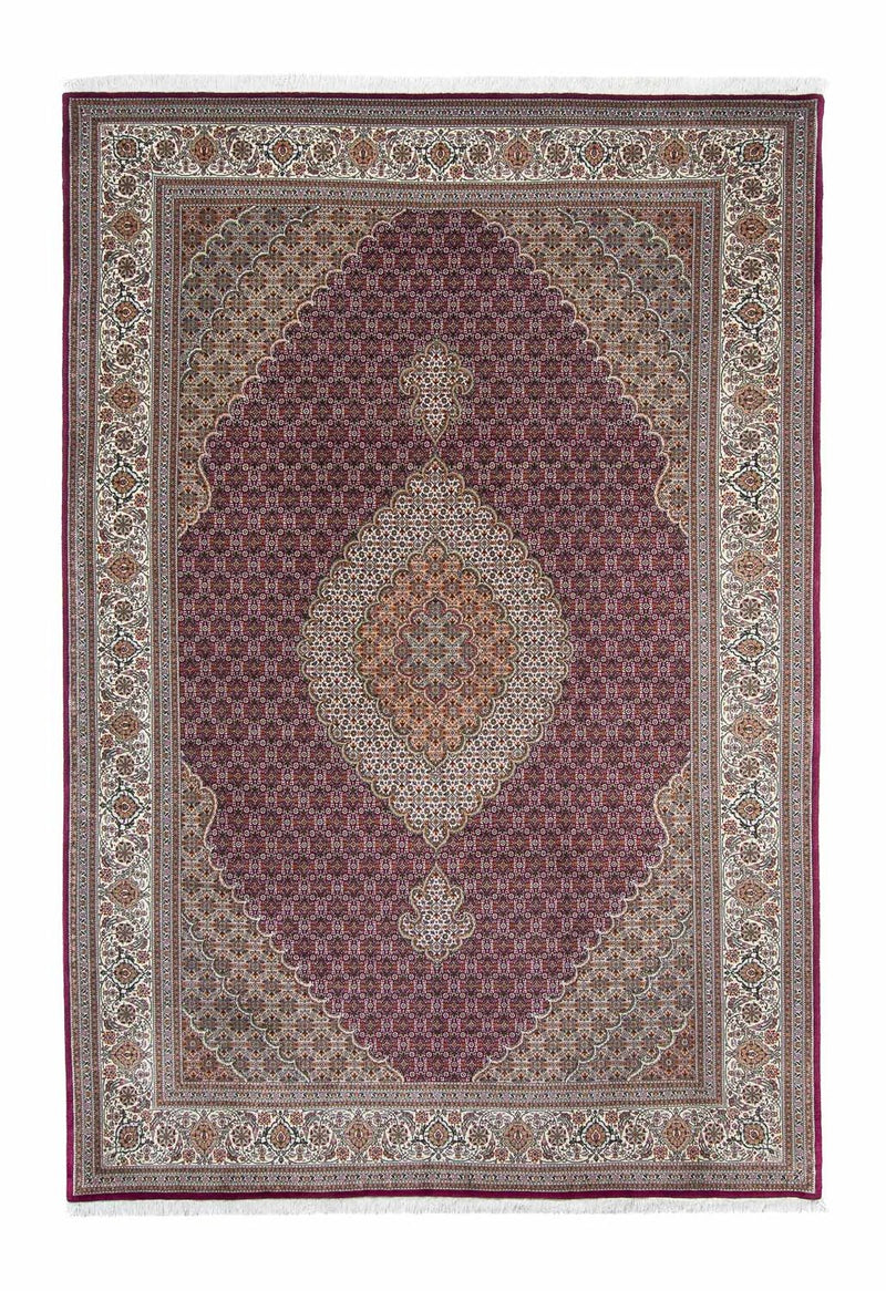 Perzisch tapijt - Tabriz - 302 x 203 cm - donkerrood