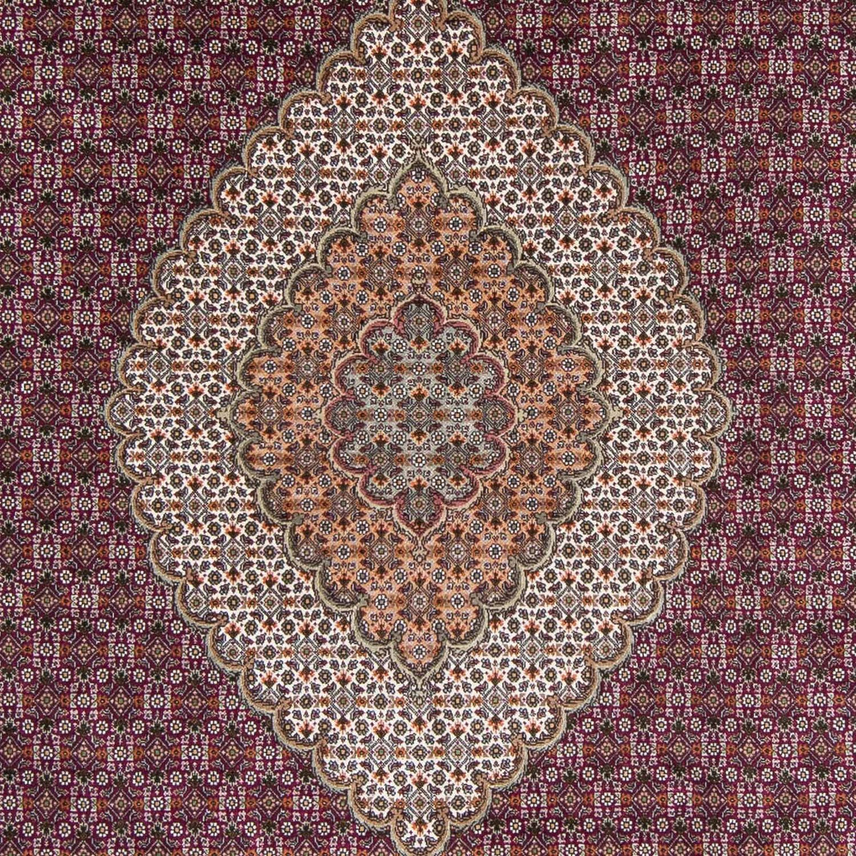 Perzisch tapijt - Tabriz - 302 x 203 cm - donkerrood