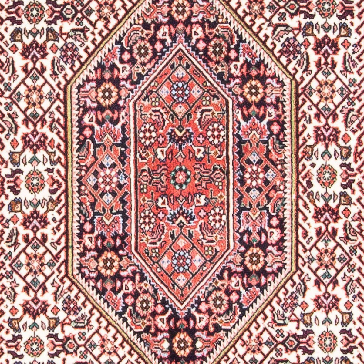 Perzisch tapijt - Bijar - 142 x 72 cm - beige