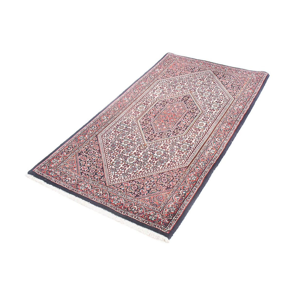 Perzisch tapijt - Bijar - 142 x 72 cm - beige
