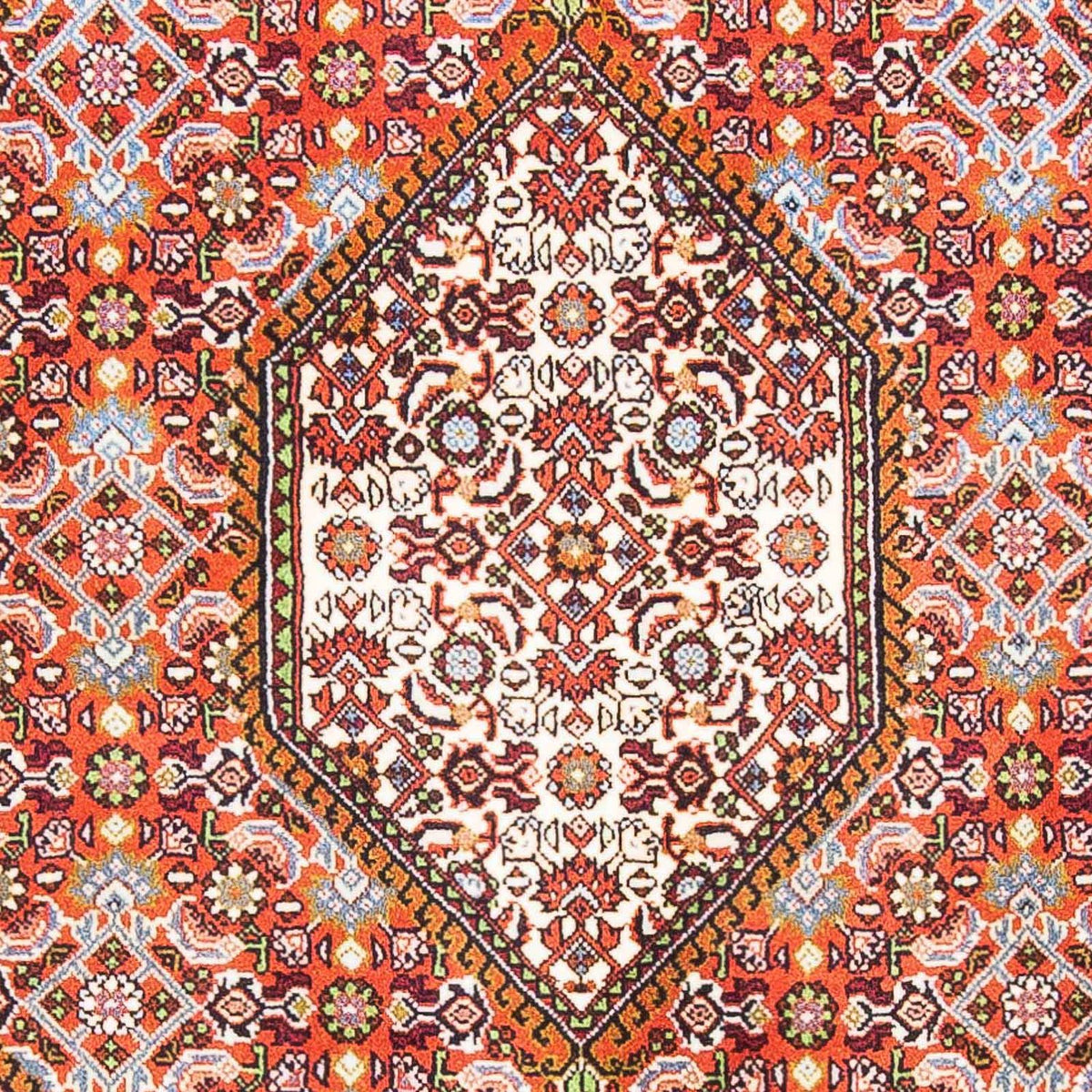 Perzisch tapijt - Bijar - 158 x 103 cm - licht rood