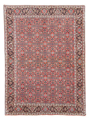 Perzisch tapijt - Bijar - 137 x 96 cm - donkerrood