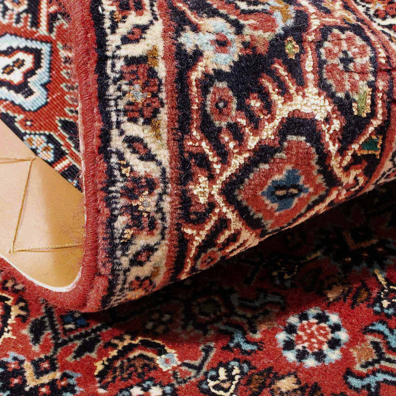 Perzisch tapijt - Bijar - 137 x 96 cm - donkerrood