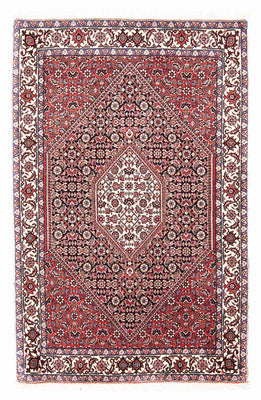 Perzisch tapijt - Bijar - 130 x 83 cm - rood