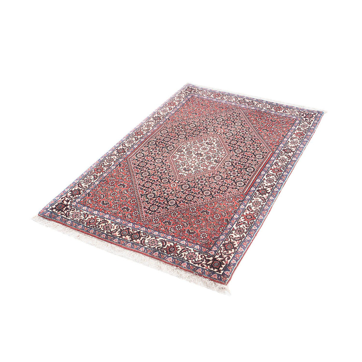 Perzisch tapijt - Bijar - 130 x 83 cm - rood