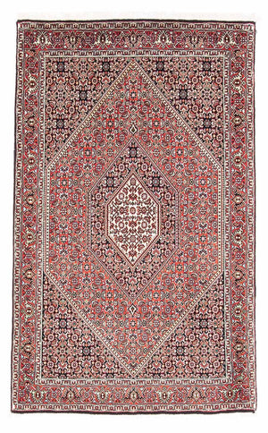 Perzisch tapijt - Bijar - 145 x 88 cm - licht rood