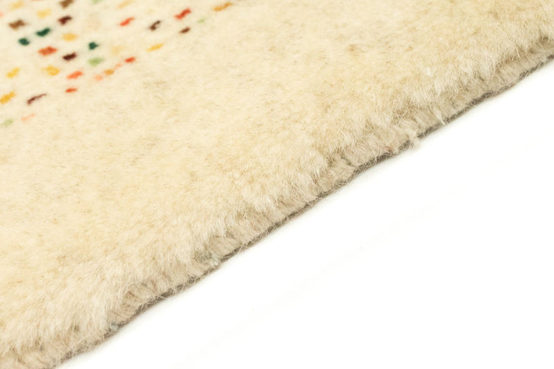 Gabbeh Tapijt - Loribaft Perzisch - 242 x 158 cm - beige