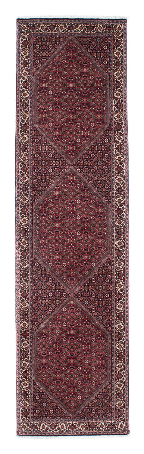 Loper Perzisch tapijt - Bijar - 313 x 84 cm - donkerblauw