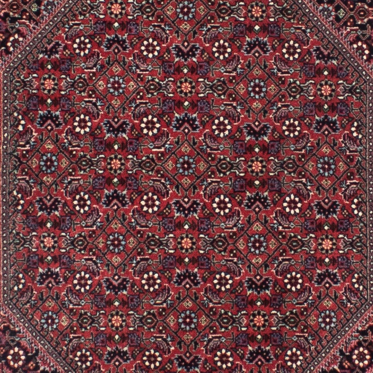 Loper Perzisch tapijt - Bijar - 313 x 84 cm - donkerblauw