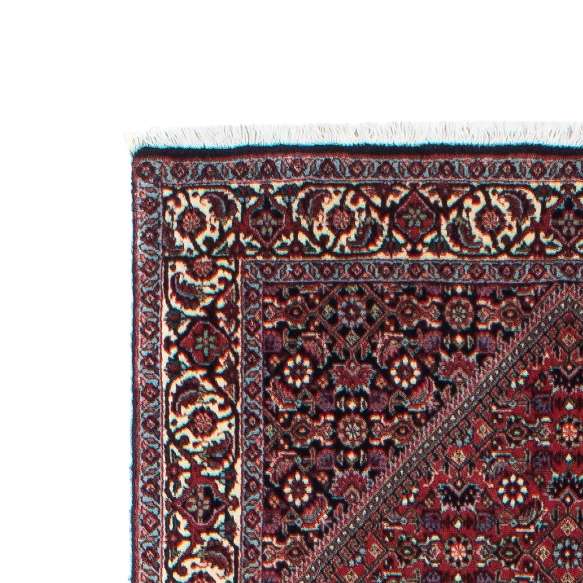 Loper Perzisch tapijt - Bijar - 313 x 84 cm - donkerblauw