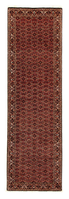 Loper Perzisch tapijt - Bijar - 305 x 86 cm - veelkleurig
