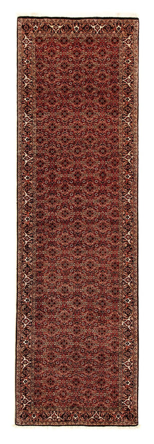 Loper Perzisch tapijt - Bijar - 305 x 86 cm - veelkleurig