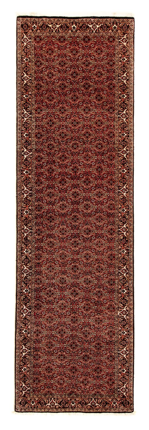 Loper Perzisch tapijt - Bijar - 305 x 86 cm - veelkleurig