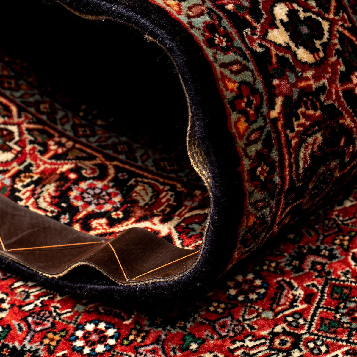 Loper Perzisch tapijt - Bijar - 305 x 86 cm - veelkleurig