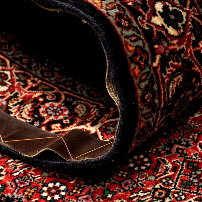 Loper Perzisch tapijt - Bijar - 305 x 86 cm - veelkleurig