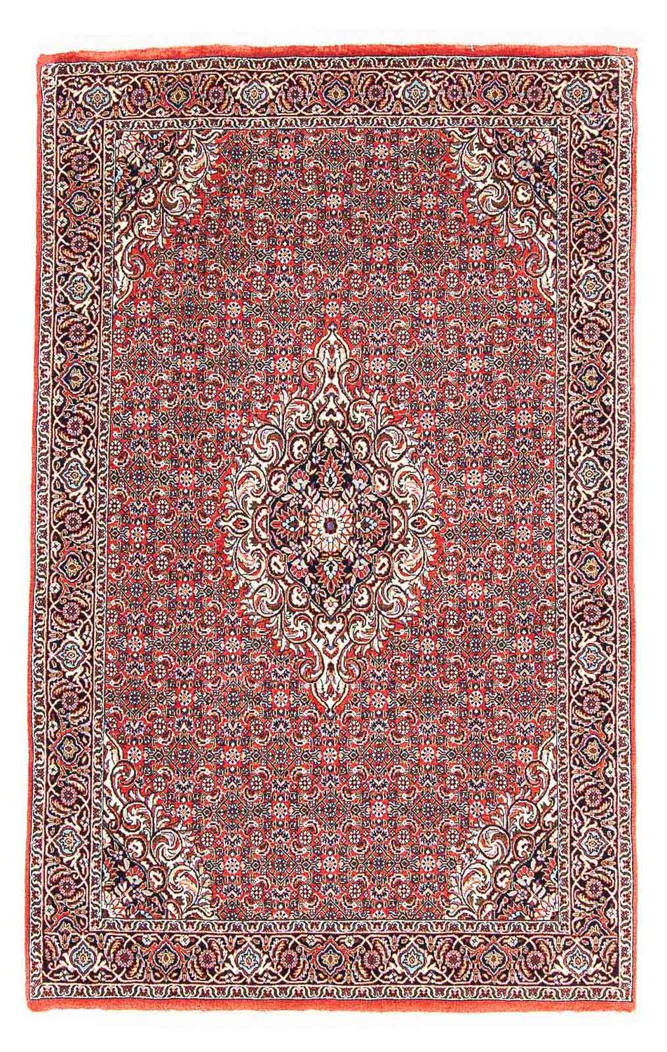 Perzisch tapijt - Bijar - 169 x 112 cm - rood
