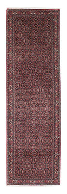 Loper Perzisch tapijt - Bijar - 288 x 86 cm - rood