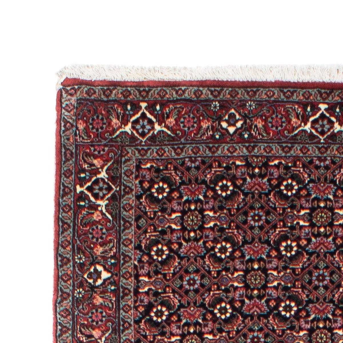 Loper Perzisch tapijt - Bijar - 288 x 86 cm - rood