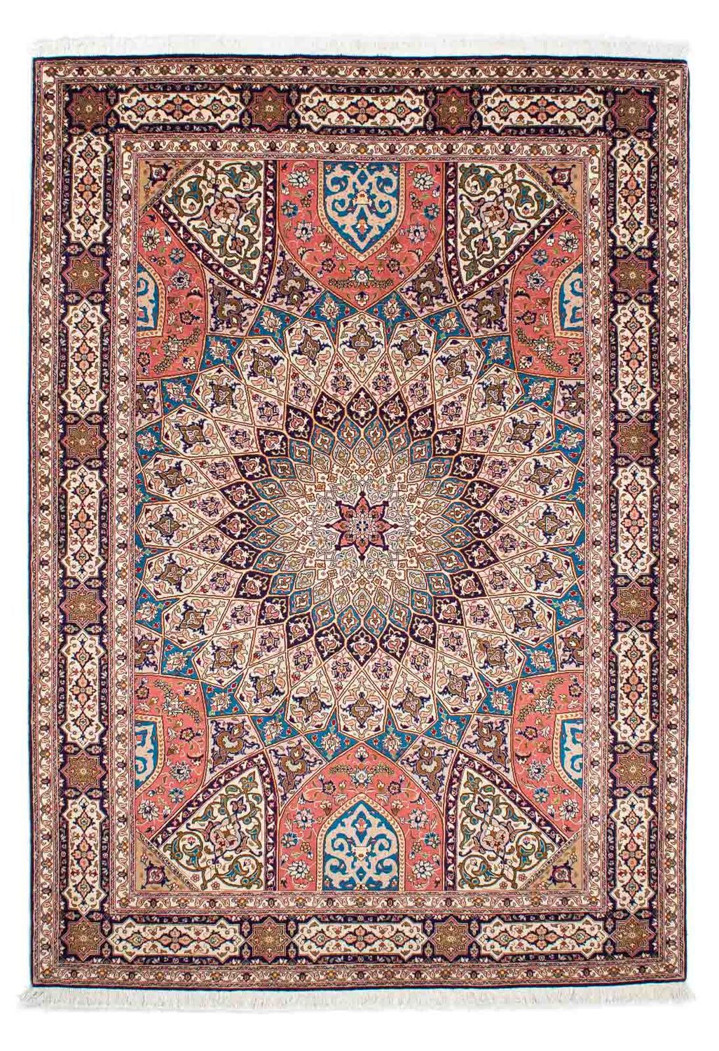 Perzisch tapijt - Tabriz - Royal - 242 x 168 cm - veelkleurig
