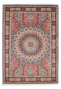 Perzisch tapijt - Tabriz - Royal - 242 x 168 cm - veelkleurig