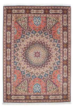 Perzisch tapijt - Tabriz - Royal - 242 x 168 cm - veelkleurig