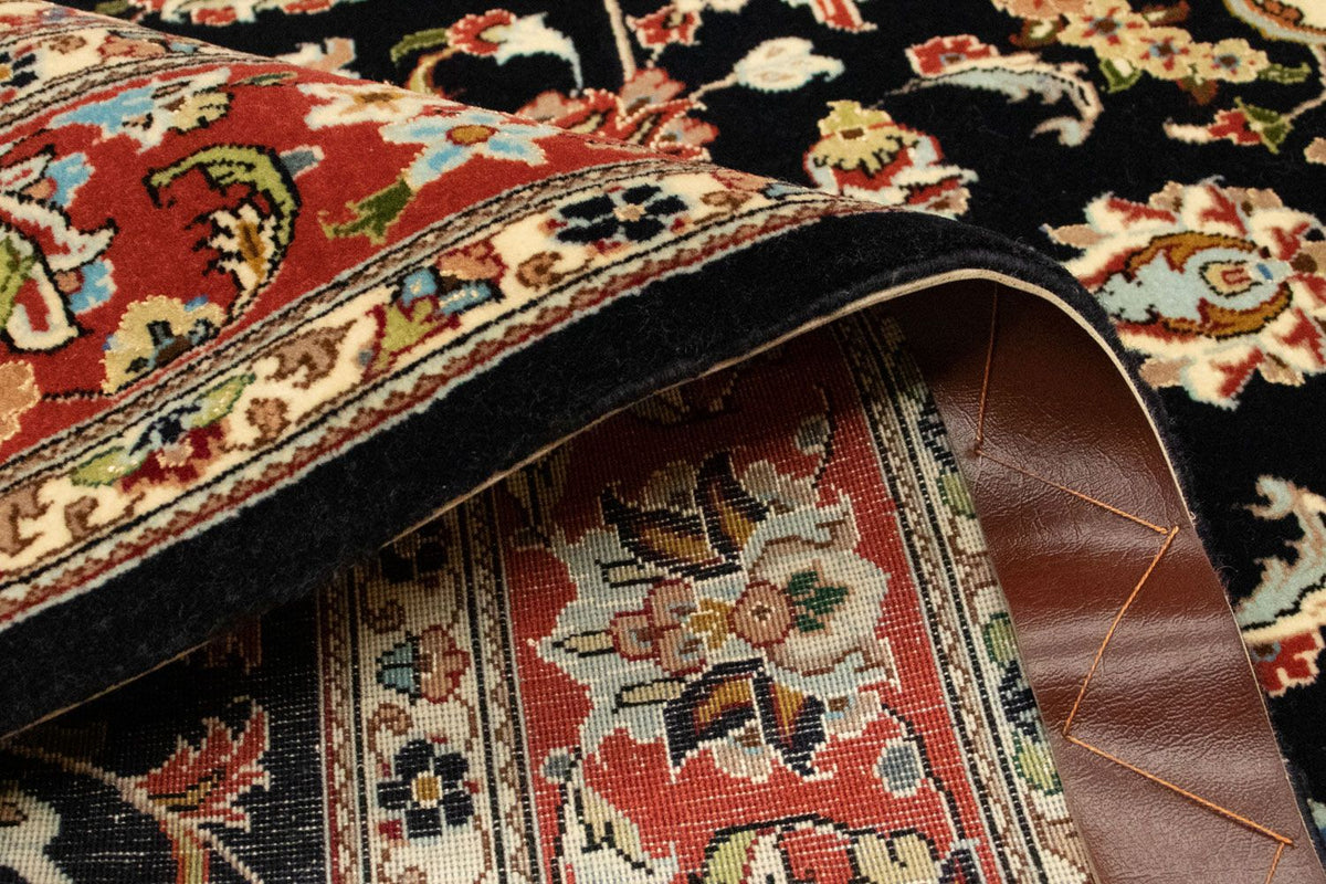 Perzisch tapijt - Ghom - 146 x 100 cm - zwart